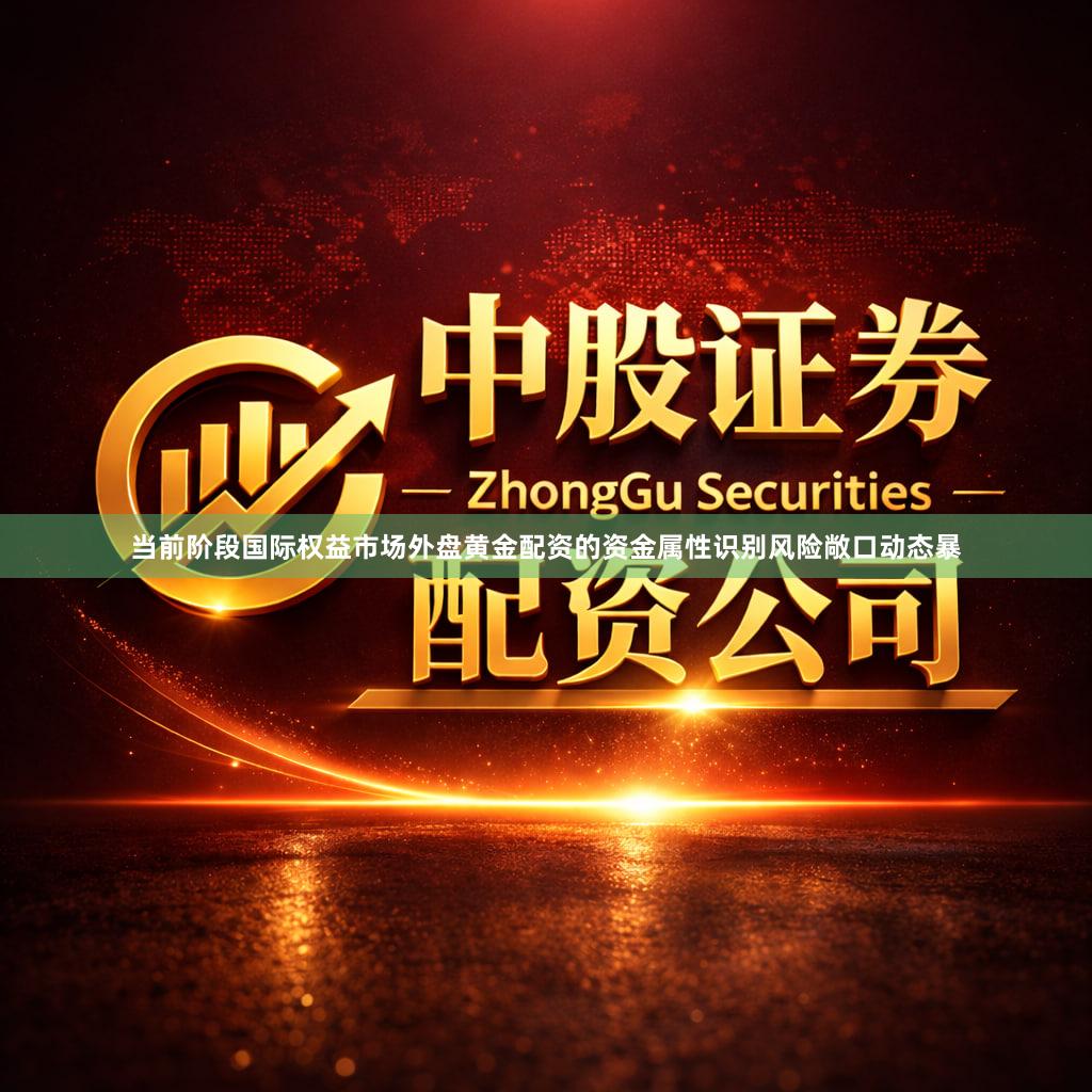 当前阶段国际权益市场外盘黄金配资的资金属性识别风险敞口动态暴