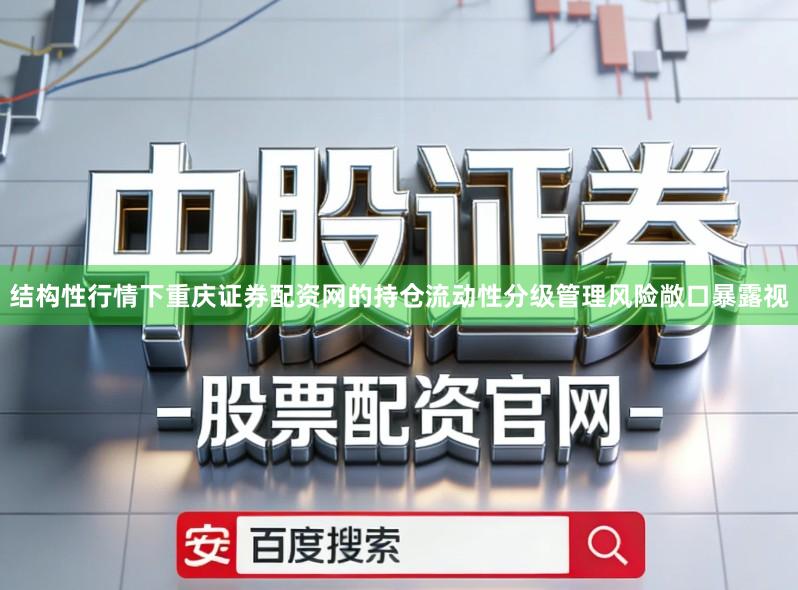 结构性行情下重庆证券配资网的持仓流动性分级管理风险敞口暴露视