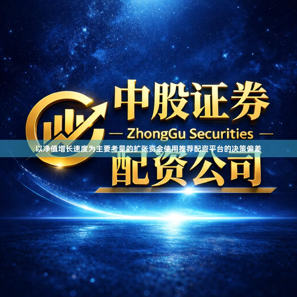 以净值增长速度为主要考量的扩张资金使用推荐配资平台的决策偏差