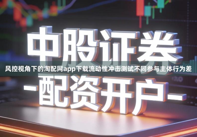 风控视角下的淘配网app下载流动性冲击测试不同参与主体行为差