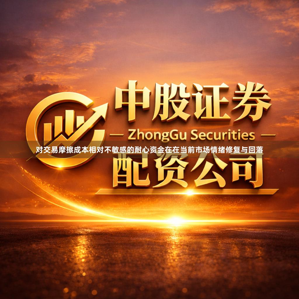 对交易摩擦成本相对不敏感的耐心资金在在当前市场情绪修复与回落